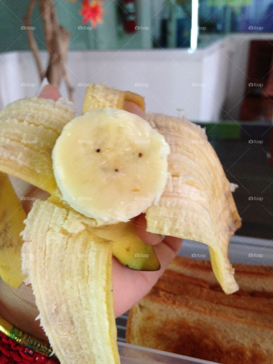 My banana in the morning 