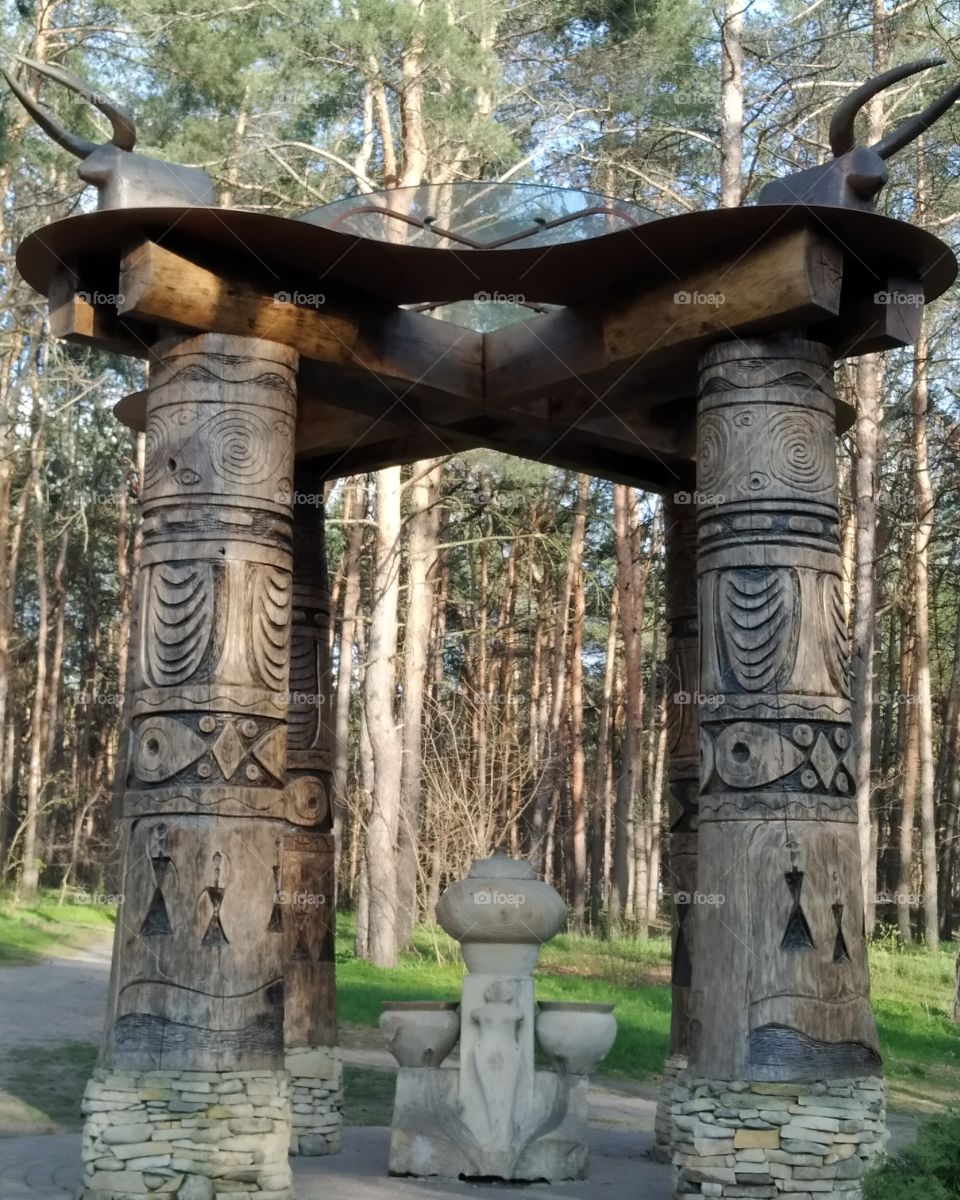 Little temple of nature