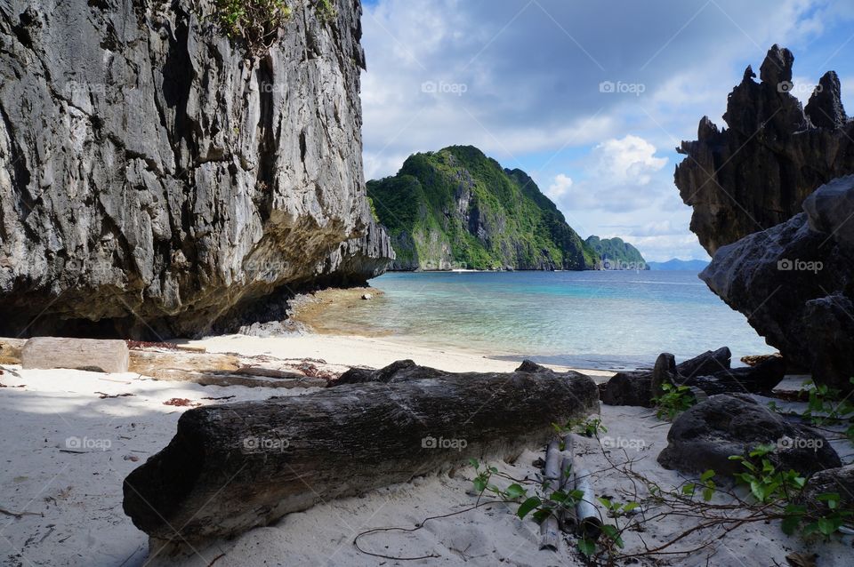 Matinloc island in Palawan