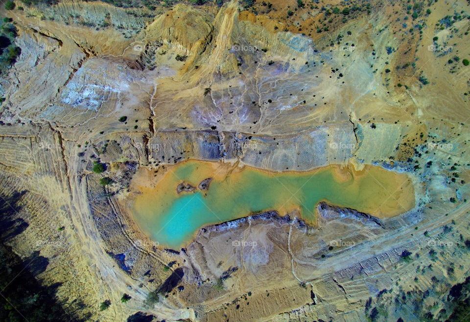 Red hill quarry Perth Western Australia taken f