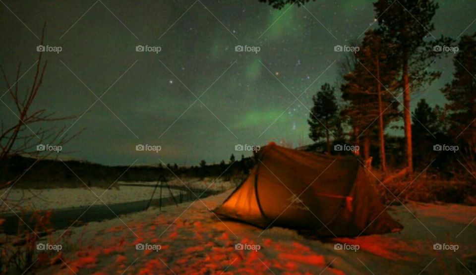 camping in Finland