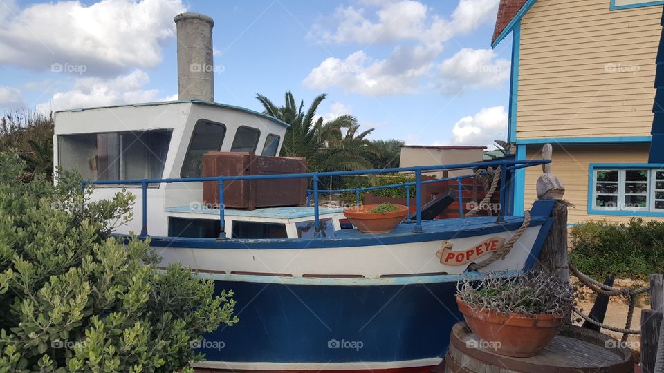 Popeye's boat