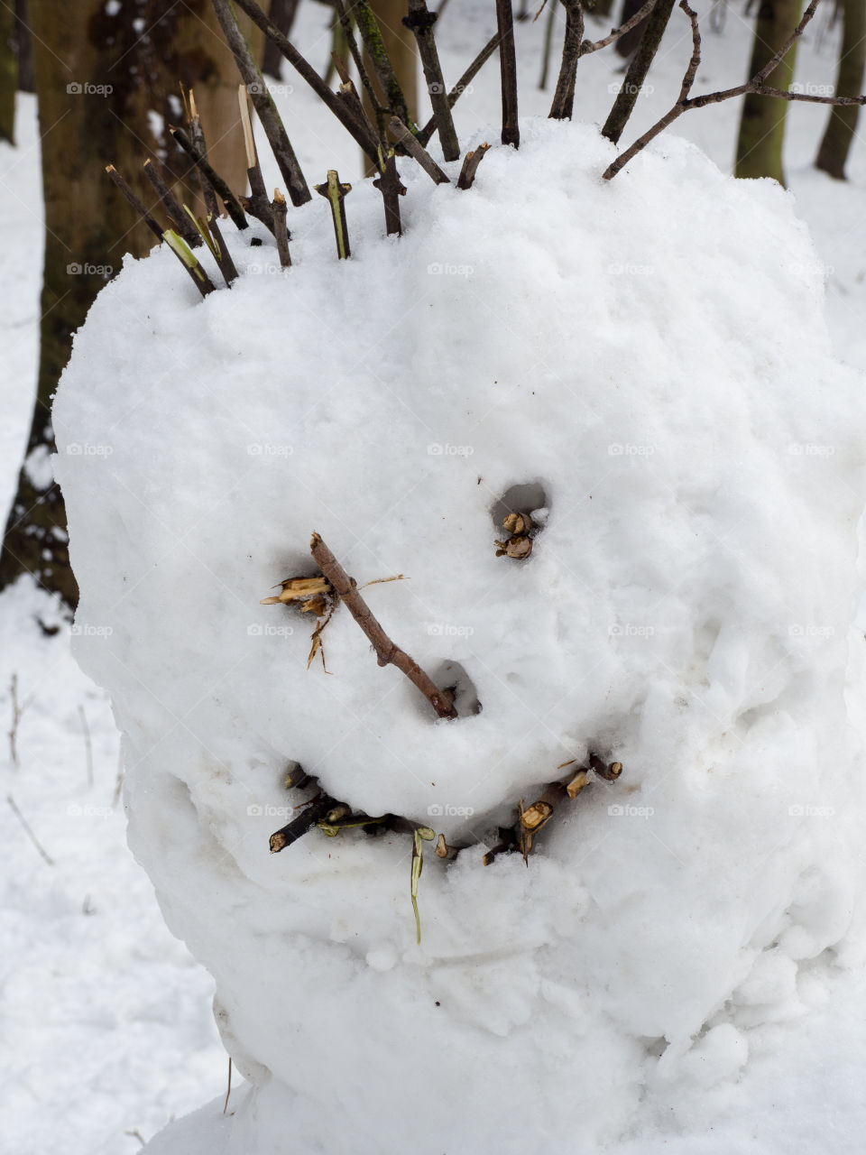 snowman head