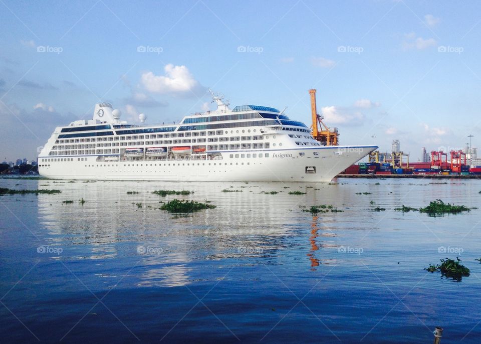 Travel boat. You can travel around the world by this boat
