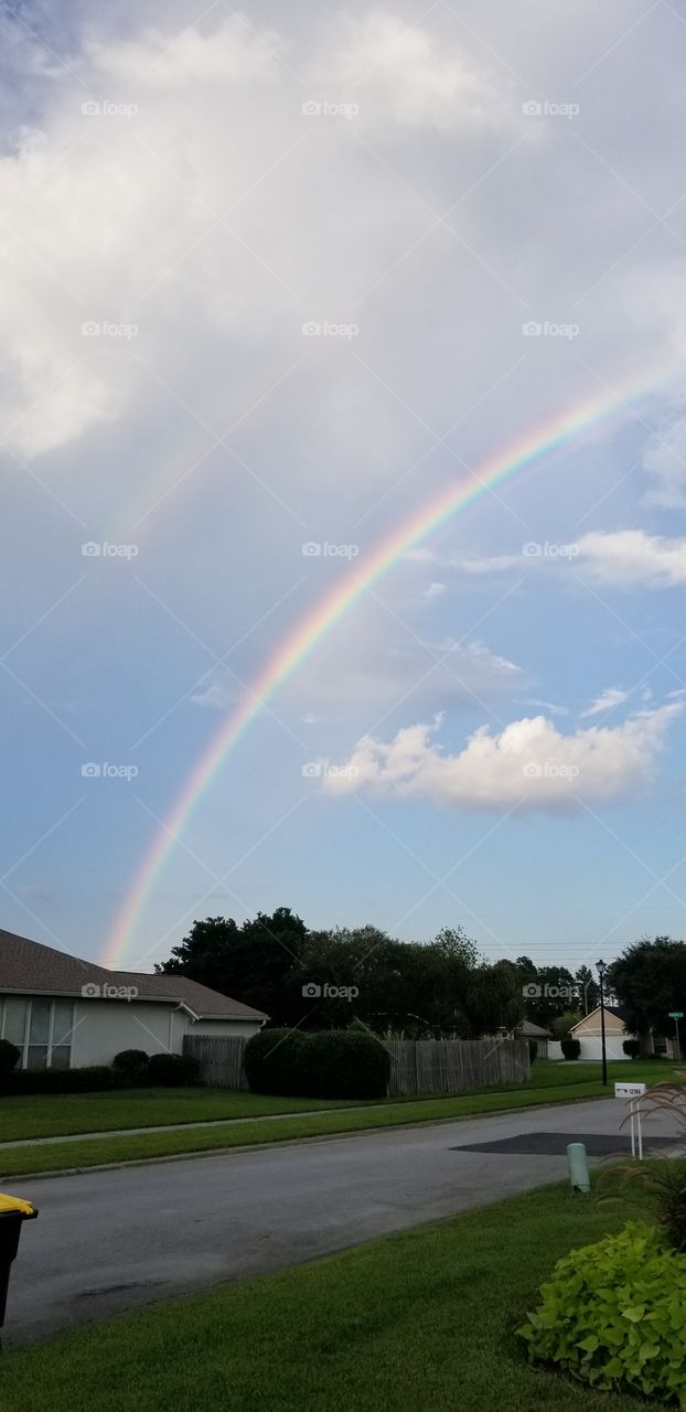 Rainbow in Jacksonville, Florida!!!!