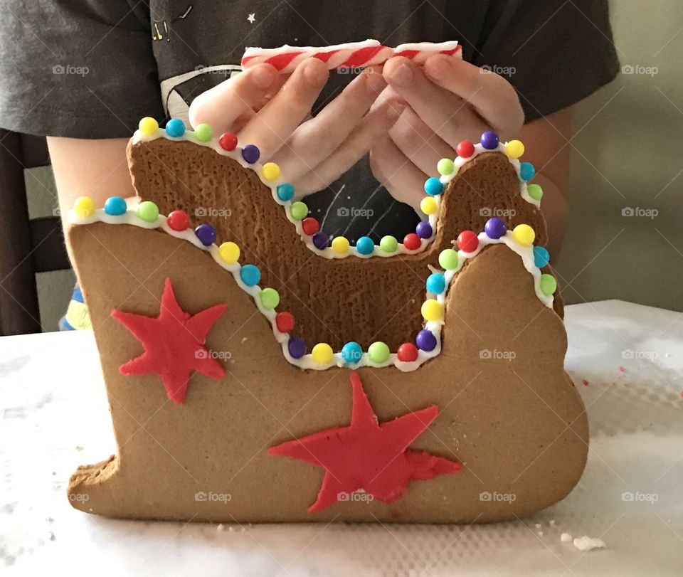 Gingerbread Sleigh 