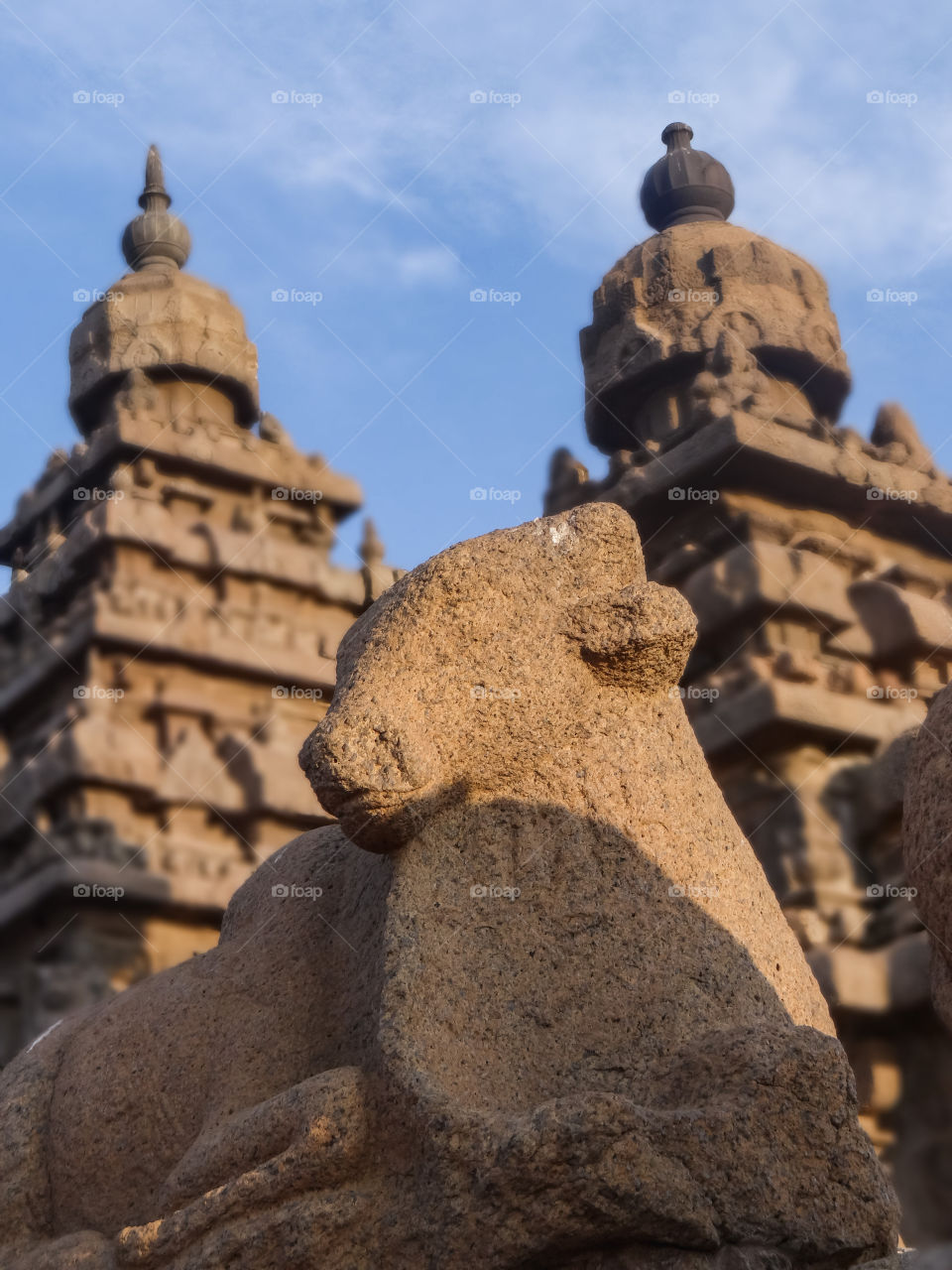 Shore Temple Mahabalipuram India an UNESCO world heritage site