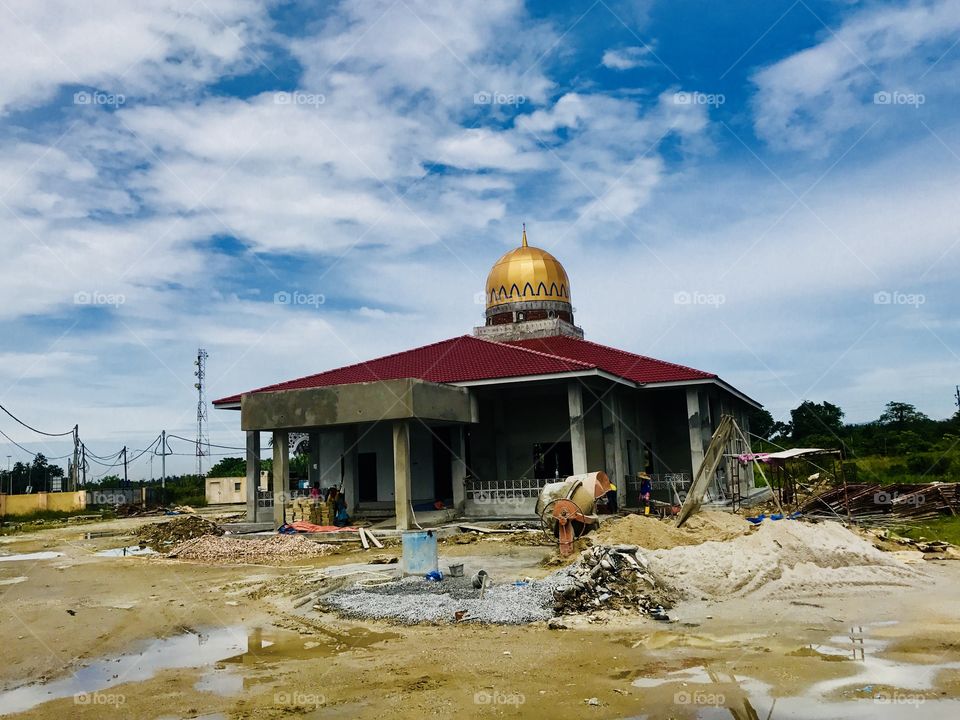 under construction Mosques