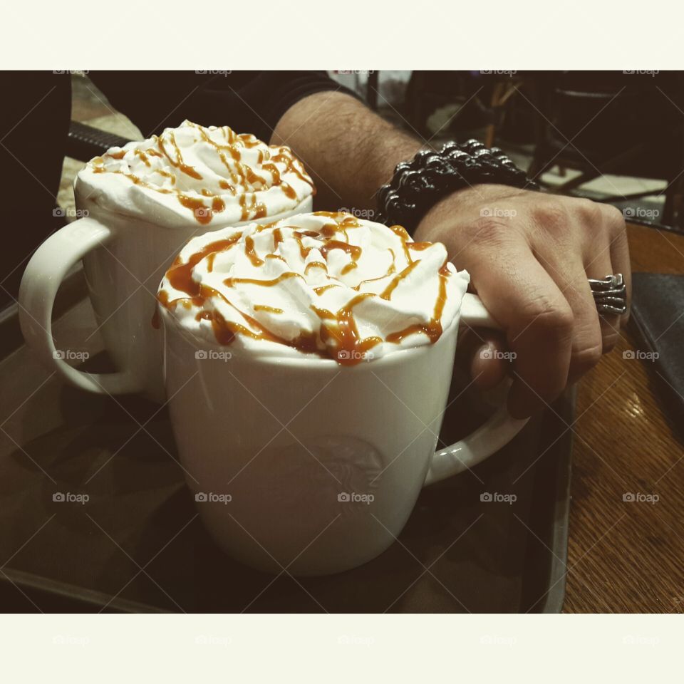 Coffe time. just some nice time in Starbucks ) )