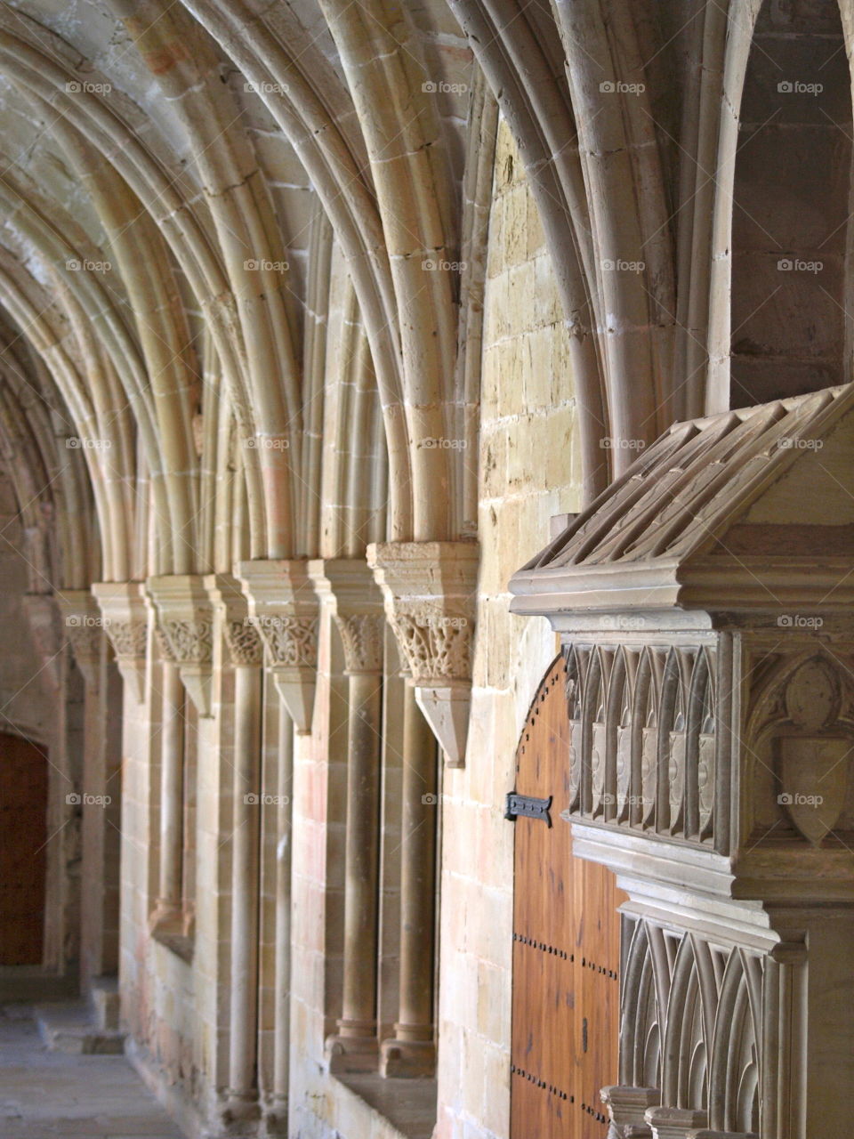 Claustro del Monasterio de Poblet