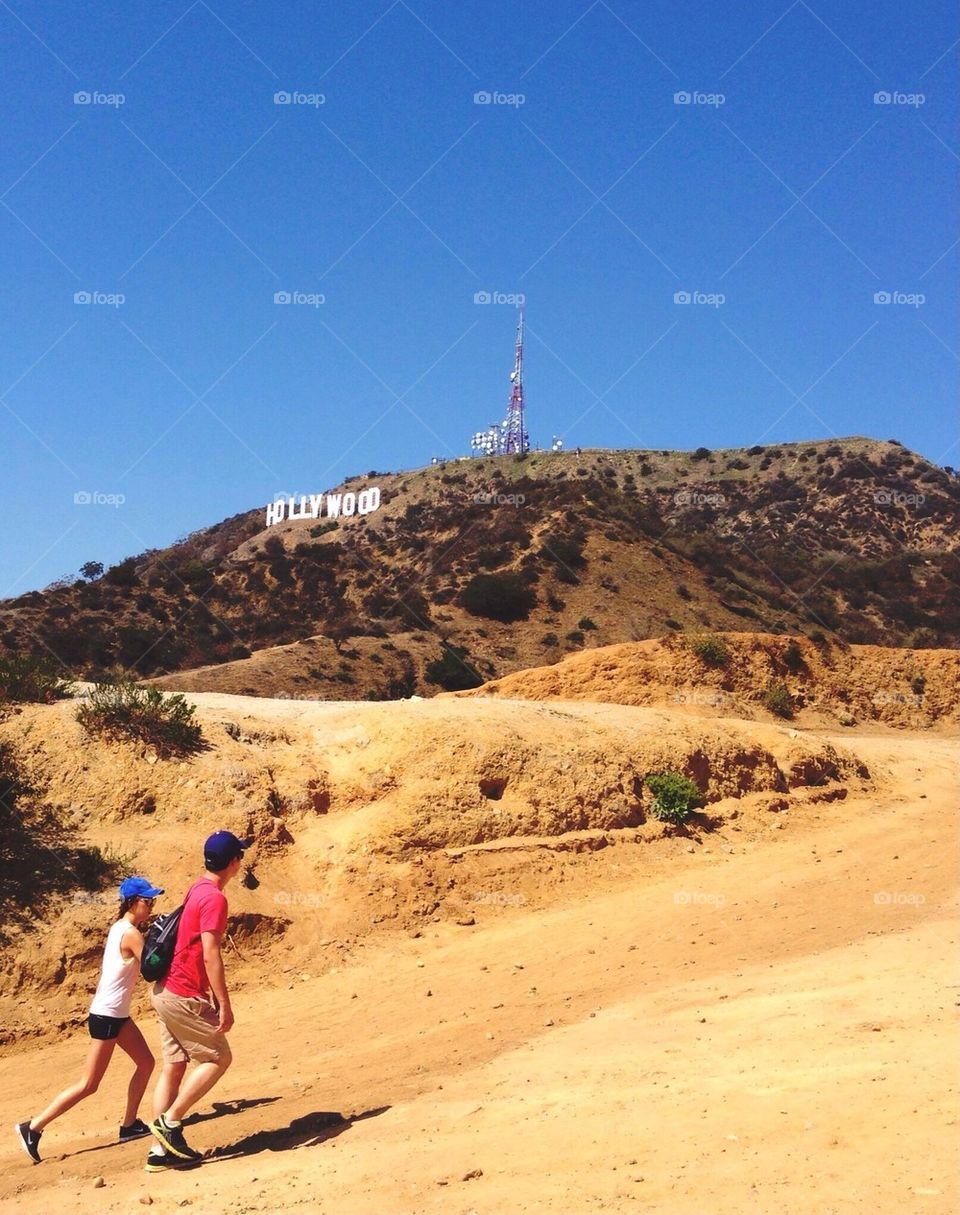 Hollywood sign