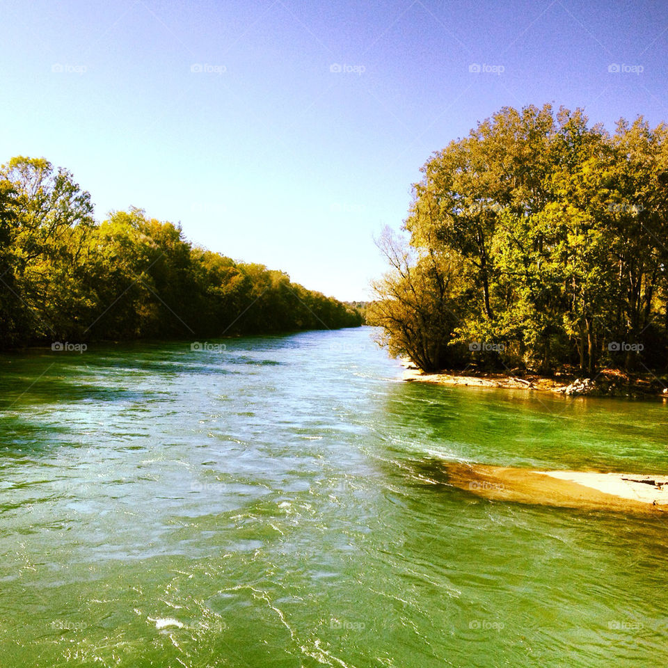 sky green blue the by muffty12