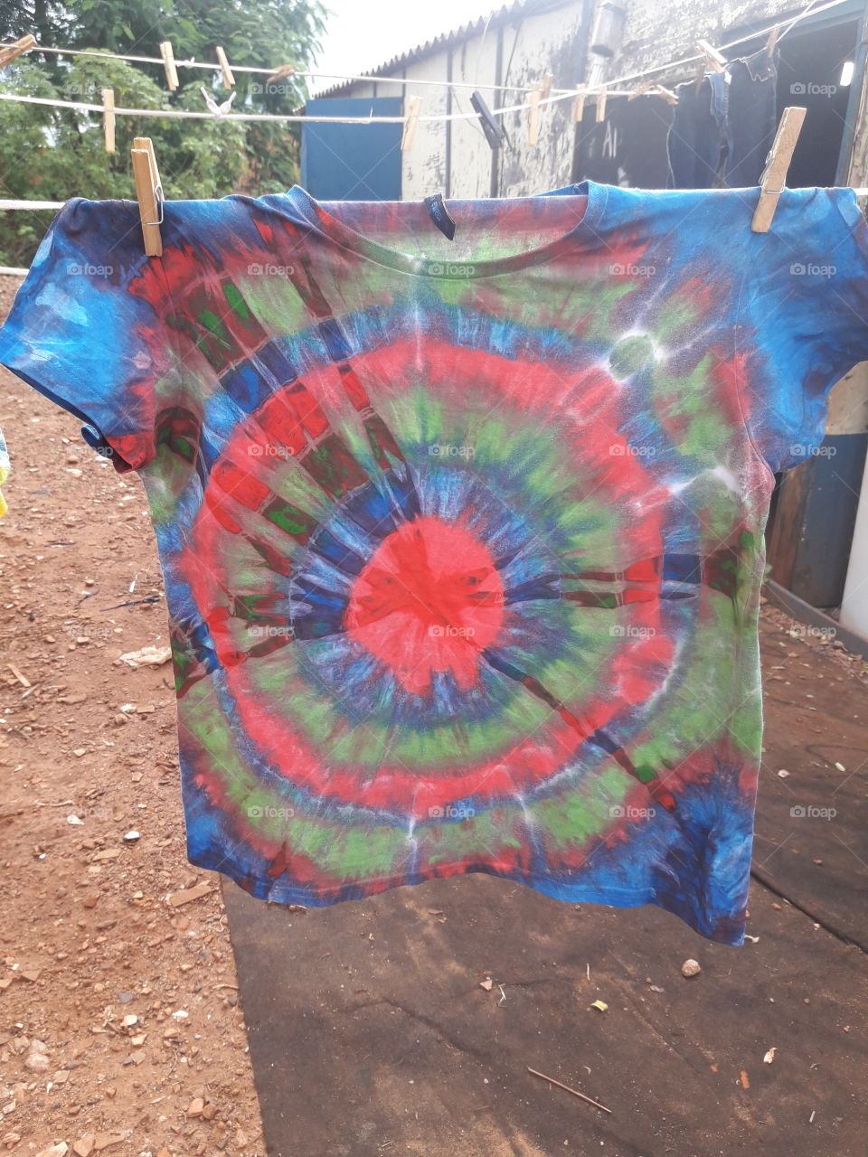 Camiseta Tie dye