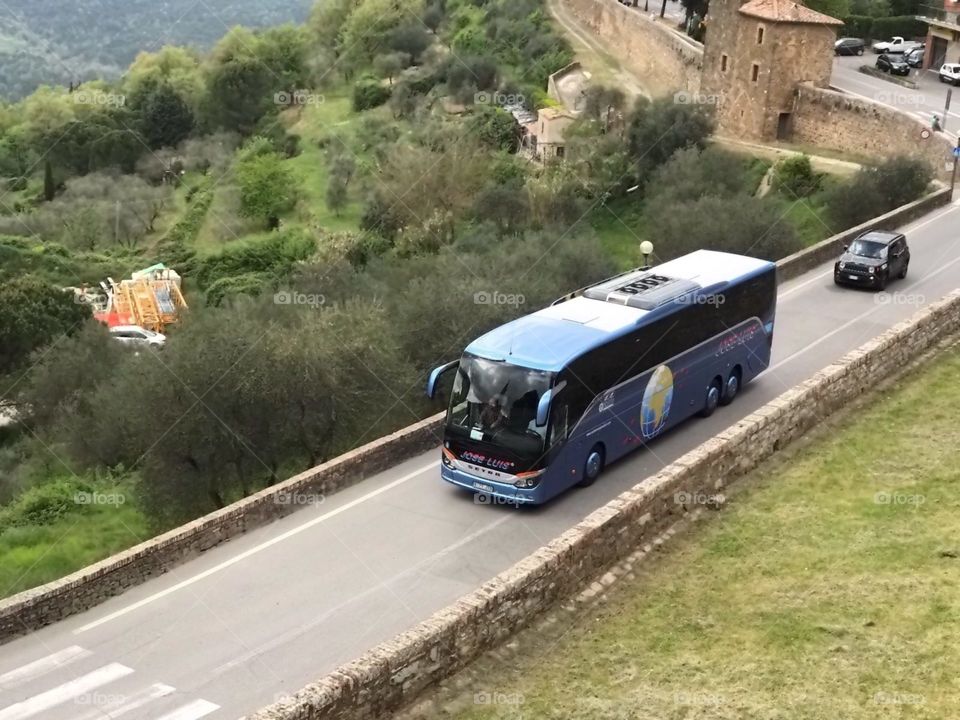 bus landscape