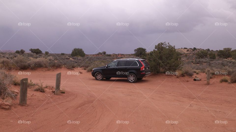 A stop in the desert 