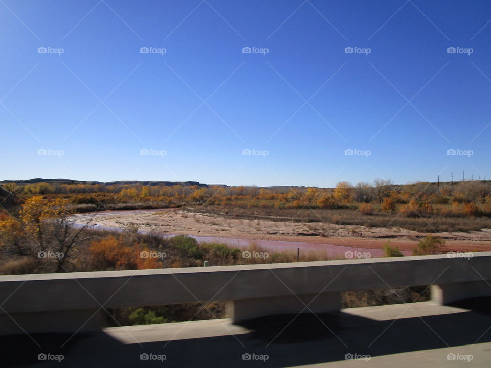 North Canadian river 