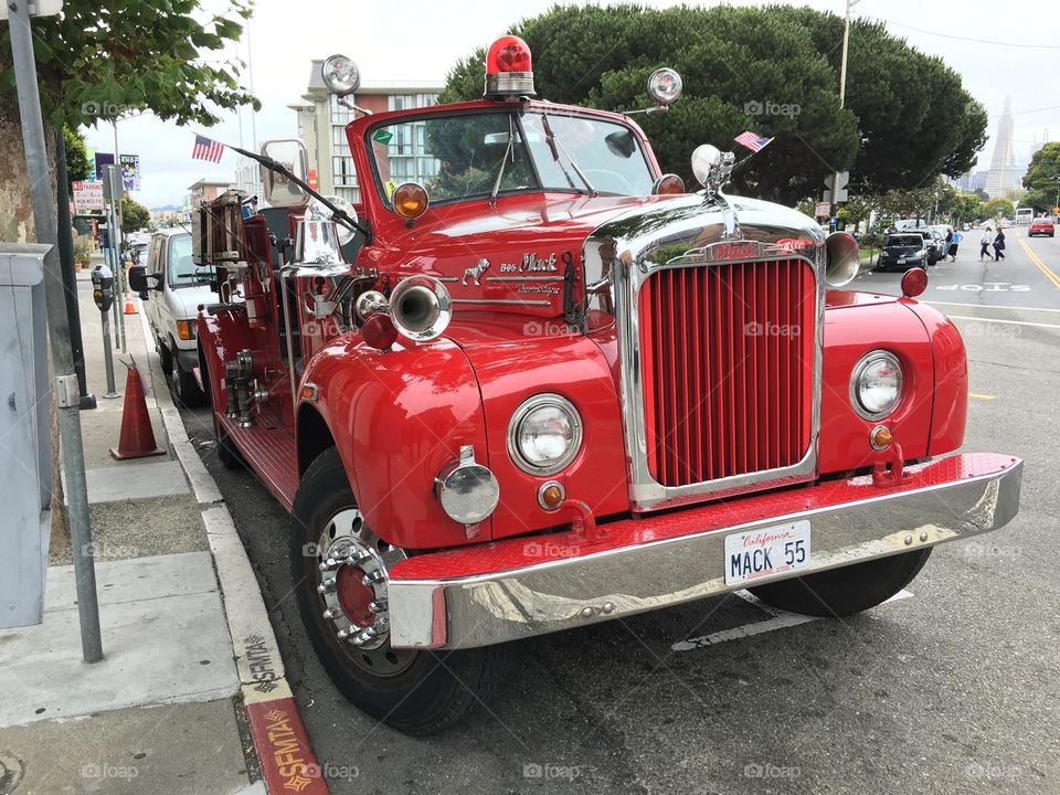Classic fire truck 