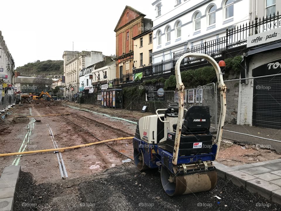 Central Torquay, UK having a makeover, well that’s the intention.