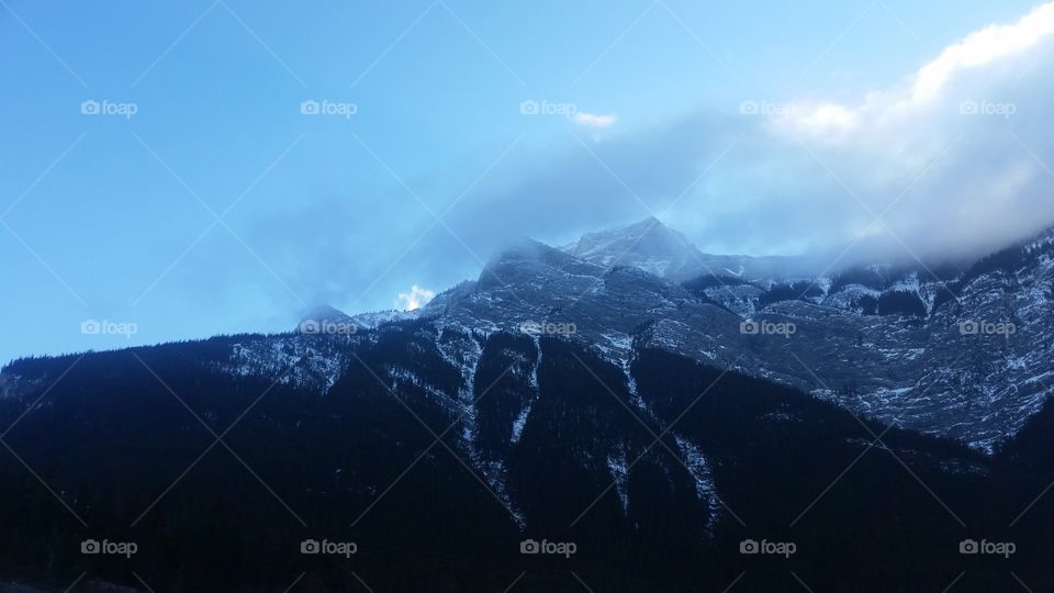 Mountain, Snow, Landscape, Sky, Travel