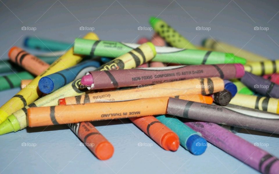 Crayons - Colorful