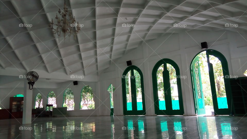 mosque interior