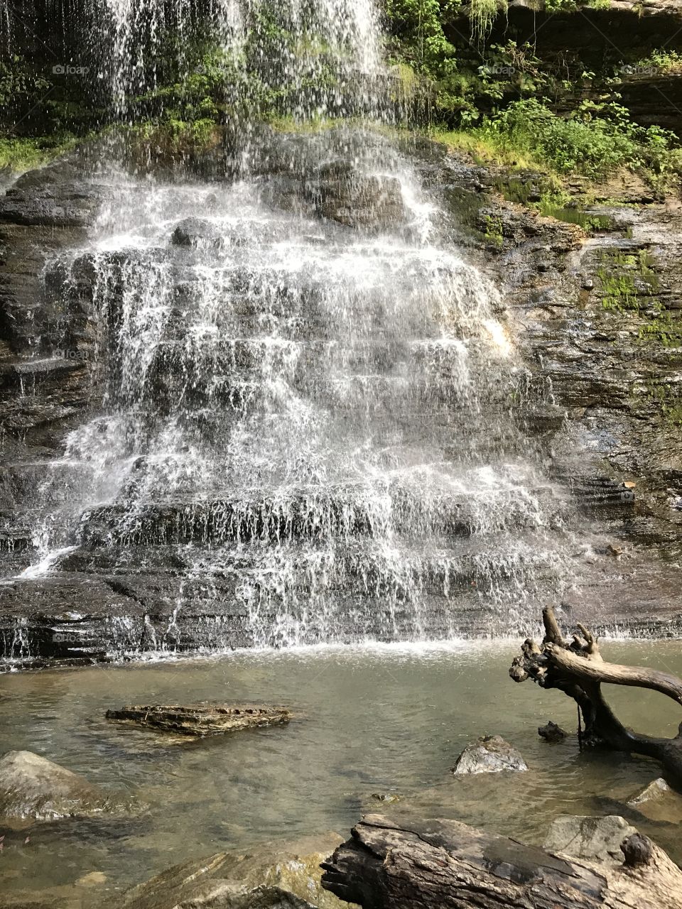 Beautiful waterfall in West Virginia 