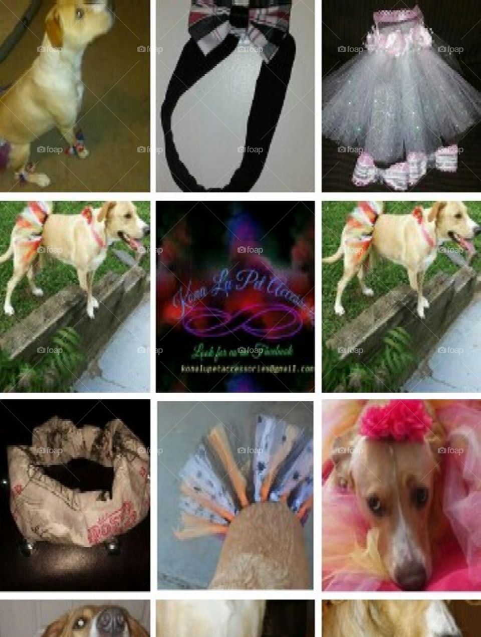 Kona Lu Pet Accessories that I create for my pets