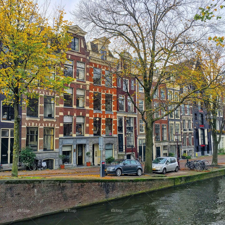 Canal, City, House, Architecture, Building