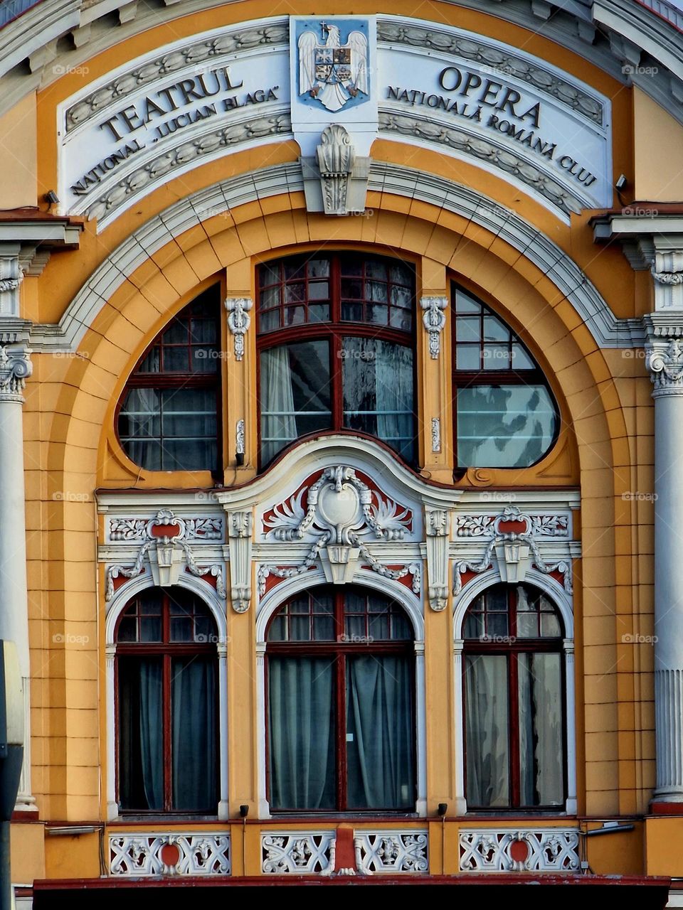 the national theater and the national opera in Cluj-Napoca