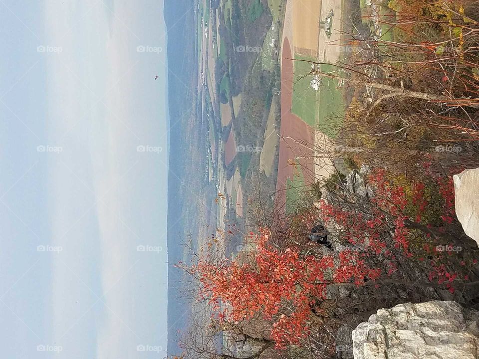 Fall mountain view of PA