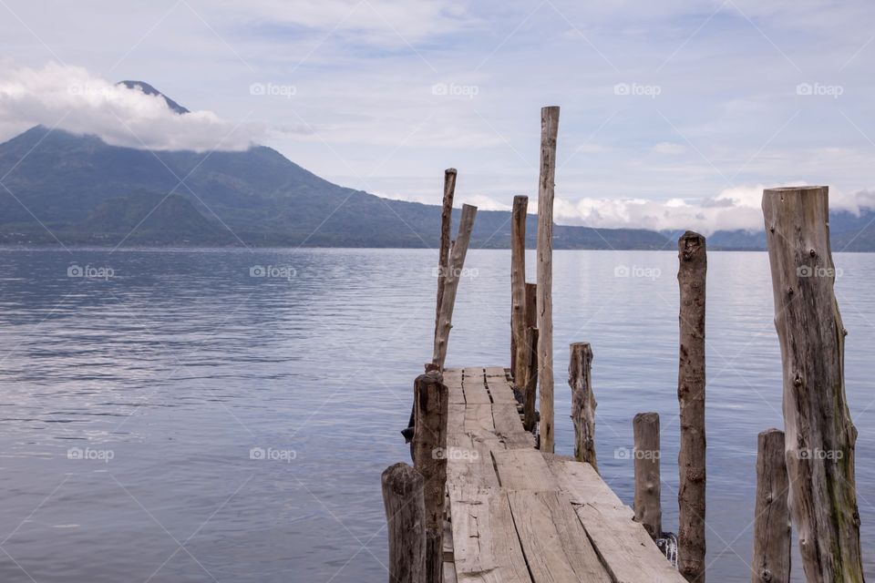 A dock built for one