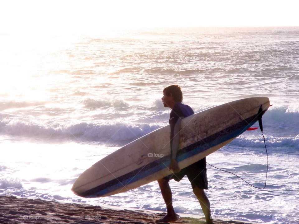 Hawaiian surfer