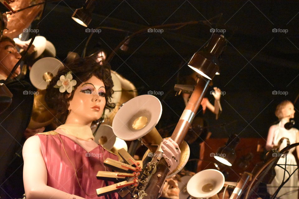 Lady in the band