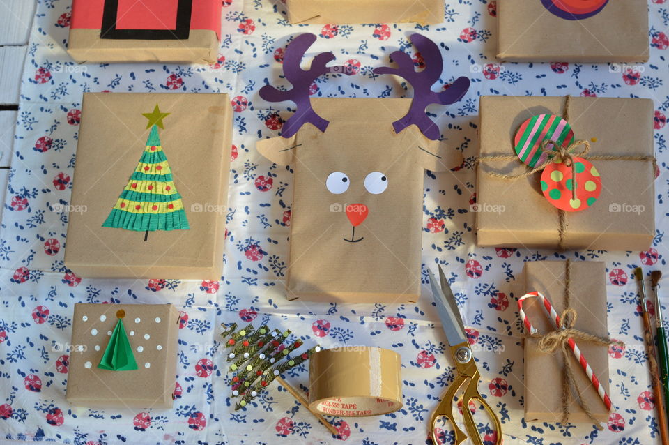 Creative Christmas gift packing!