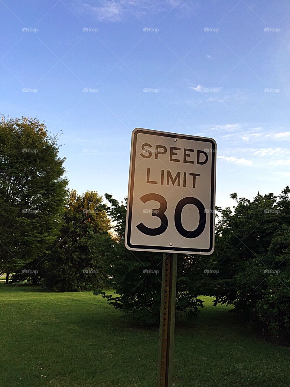 Speed Limit Thirty 