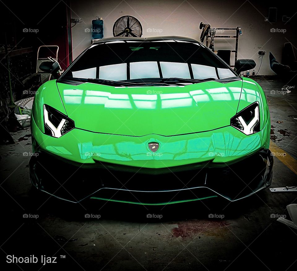 Lamborghini Aventador 50th Anniversary 
Verde Mantis