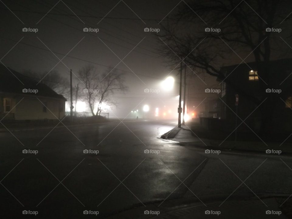 Light, Storm, Weather, Street, Rain