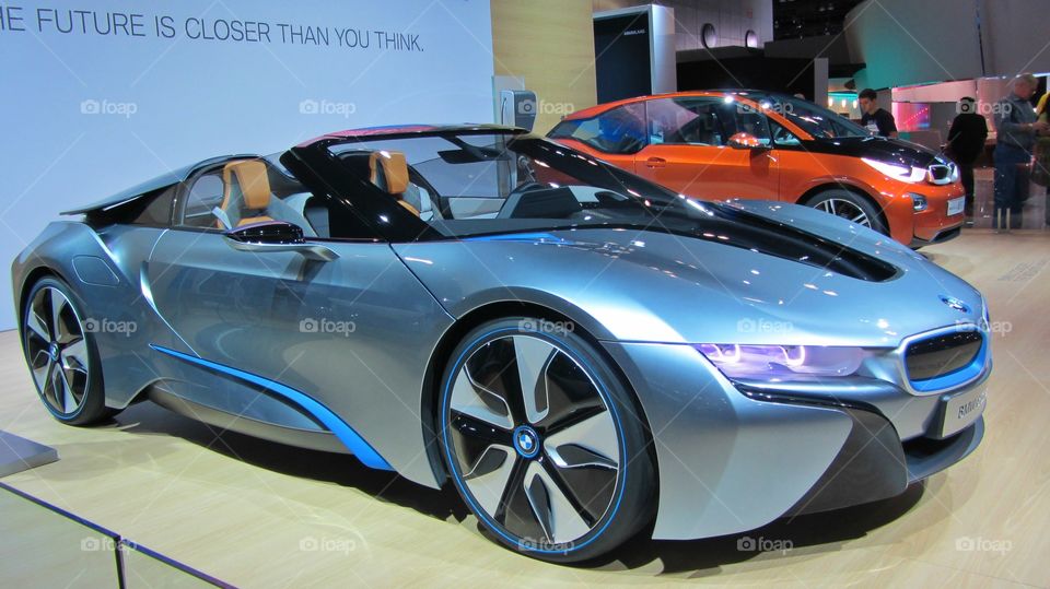 BMW i8 convertible