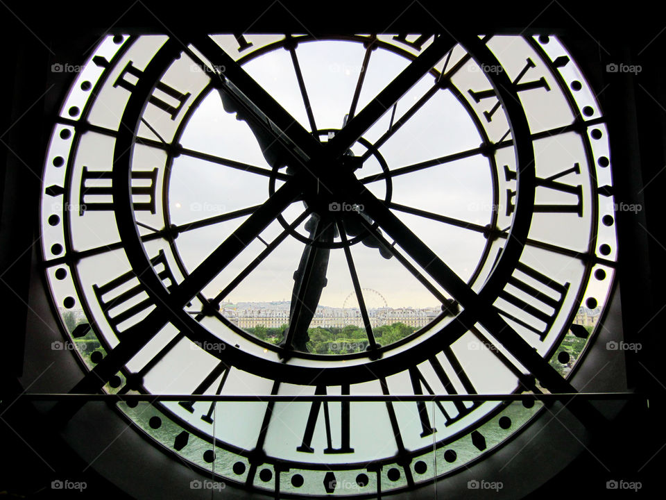 Interior of the clock