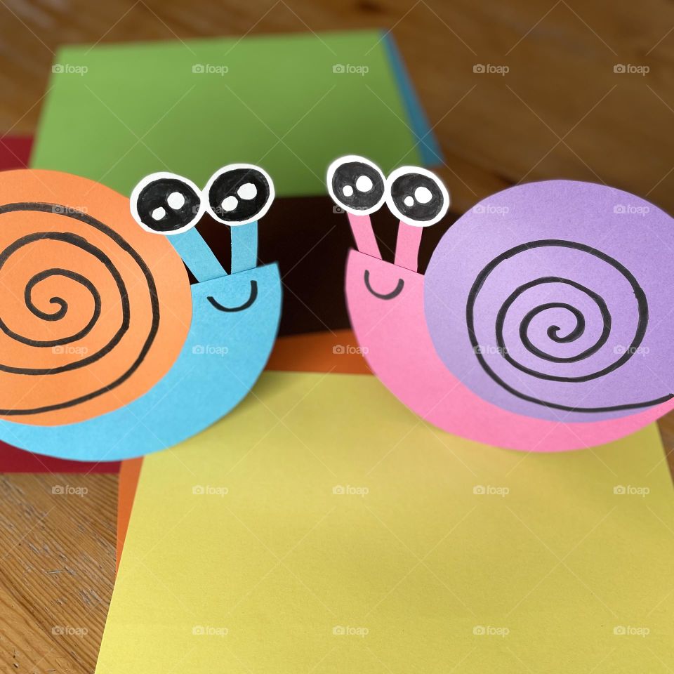 Paper Snails…