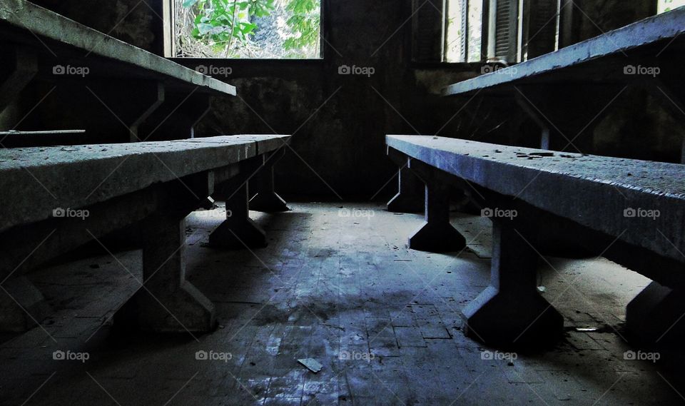 Empty room. Abandoned place. Used to be a madhouse a century ago.
Rio de Janeiro, Brasil