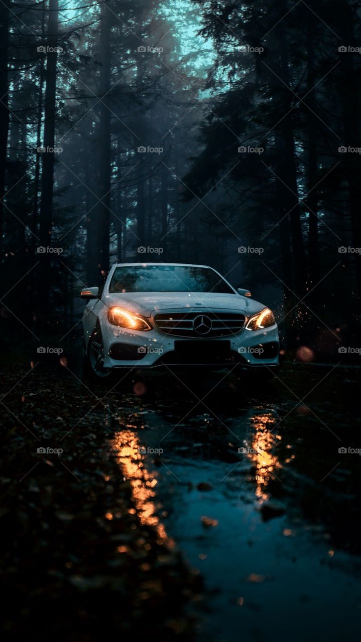 The Car In Dark🥺😟