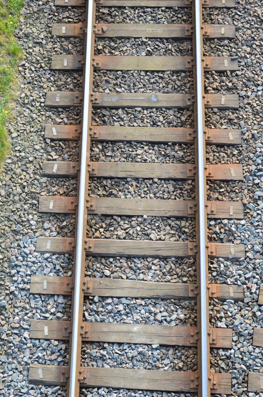 railroad from top