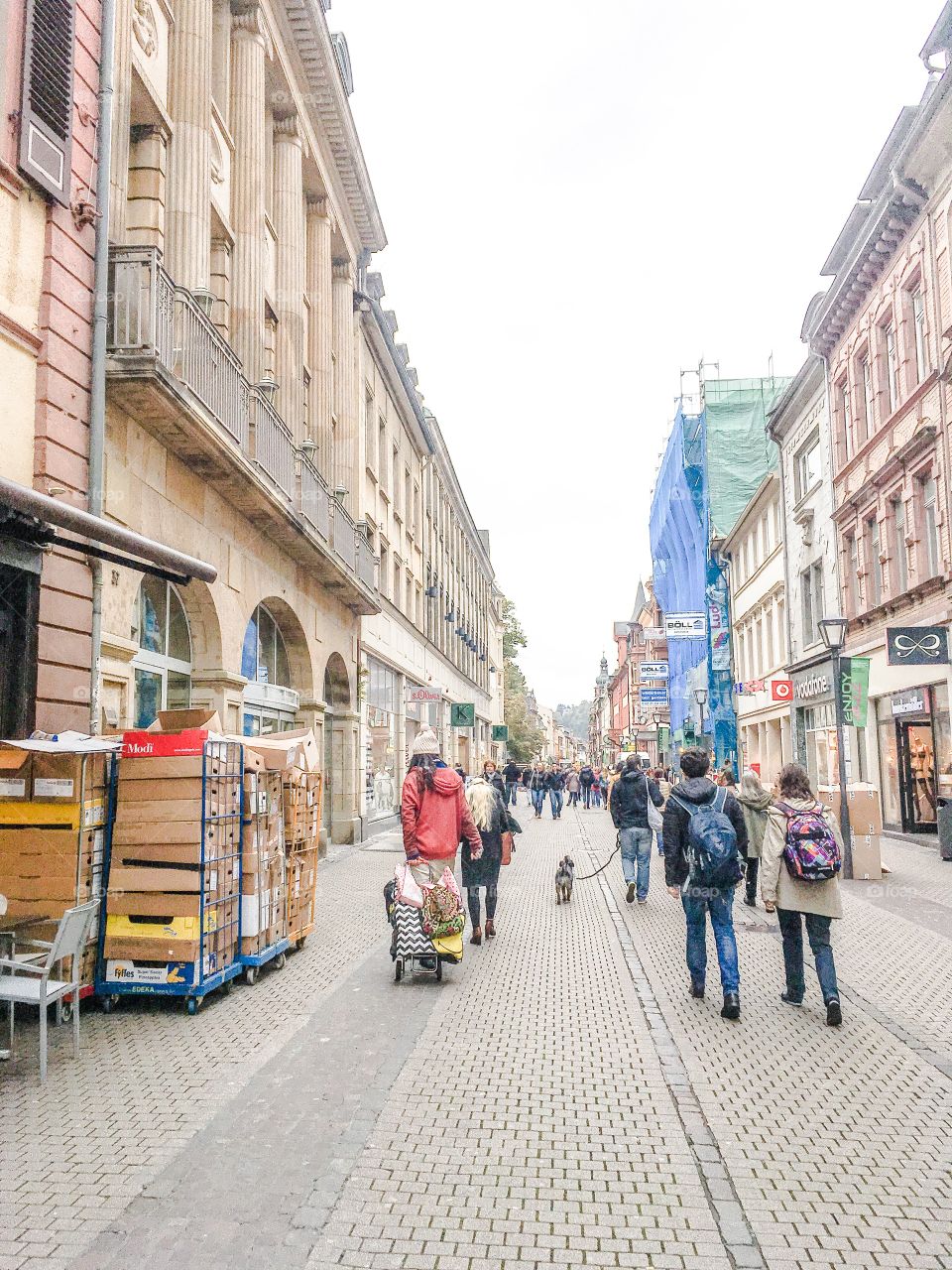 heidelberg shopping street