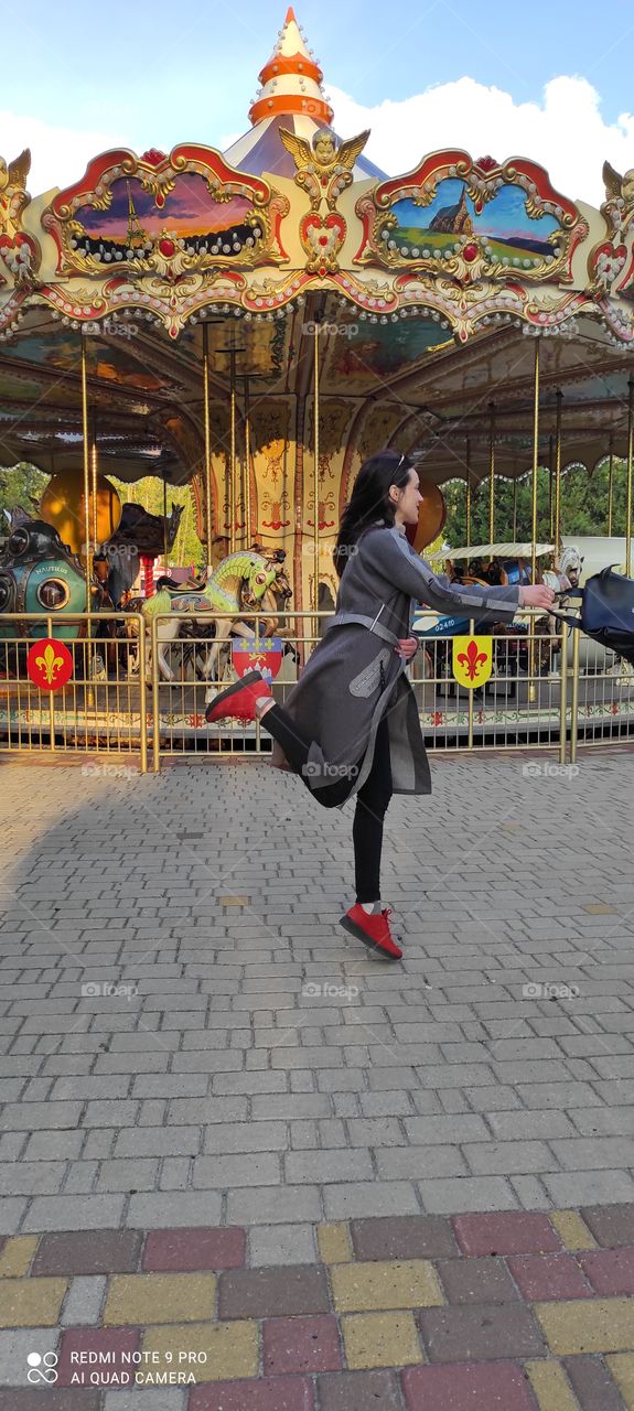 Walk in the park, great mood