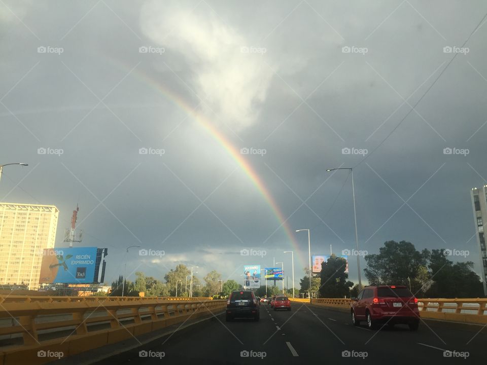 Rainbow. Arcoiris Ciudad de Mexico