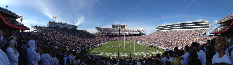 Beaver Stadium. A panorama of Penn State's Beaver Stadium.