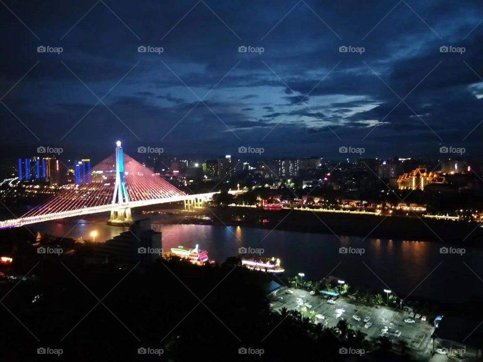 Bridge Night View
