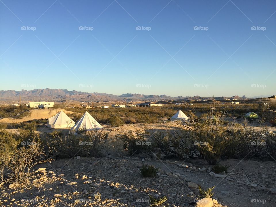 The camping views of Terlingua 