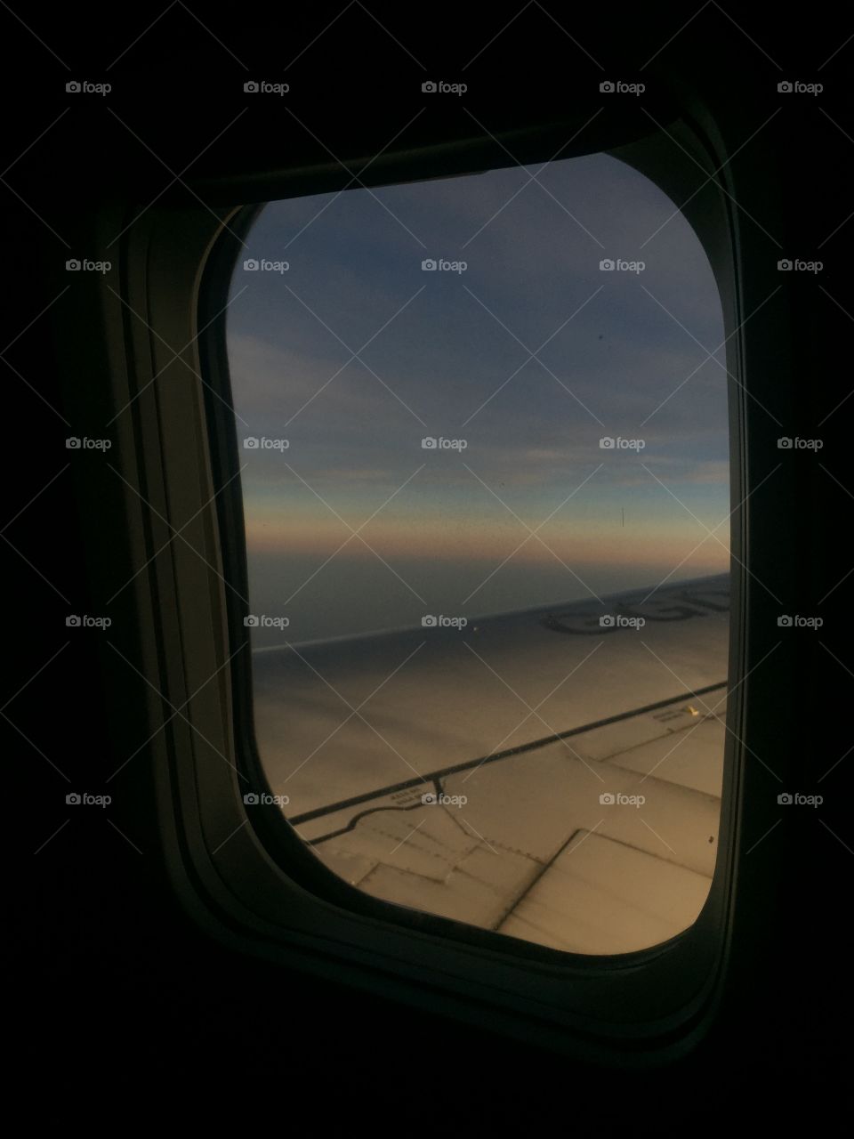 Airplane window